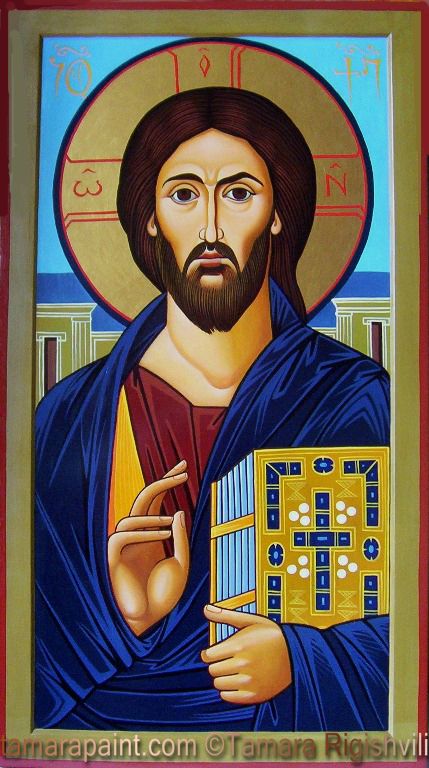 Click To Enlarge, Orthodox icon by Iconpainter Tamara.
